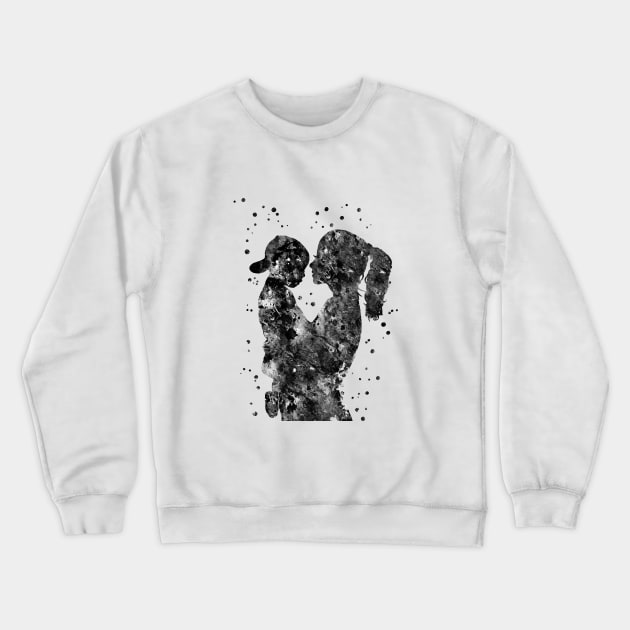 Mother and son Crewneck Sweatshirt by RosaliArt